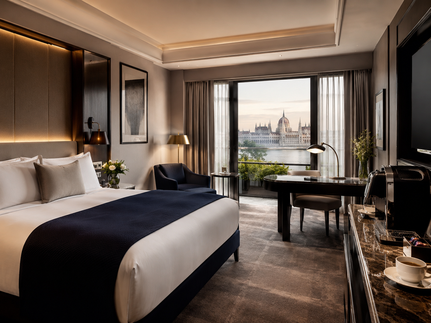 Superior hotelszoba munkasarokkal